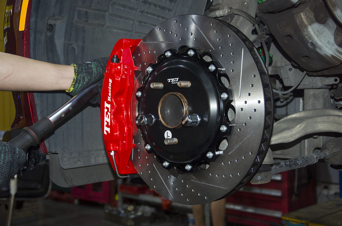 Infiniti Q50 Big Brake Kits 6 Piston Calipers With Needed Hardware P60S