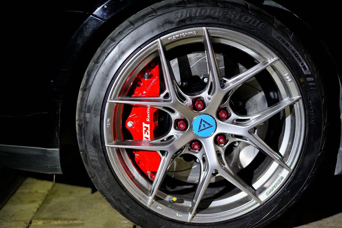 0913 Volkswagen Golf GTI MK6 Big Brake Kit S60 6 Piston Caliper