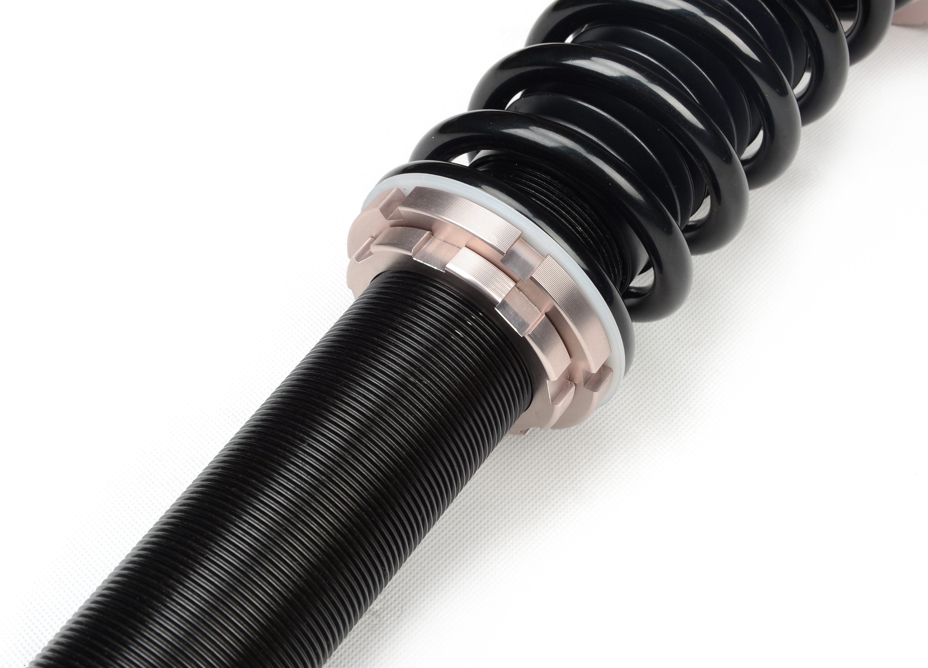 BMW E60 M5 Coilovers And Lowering Springs With Moderate Bouncing