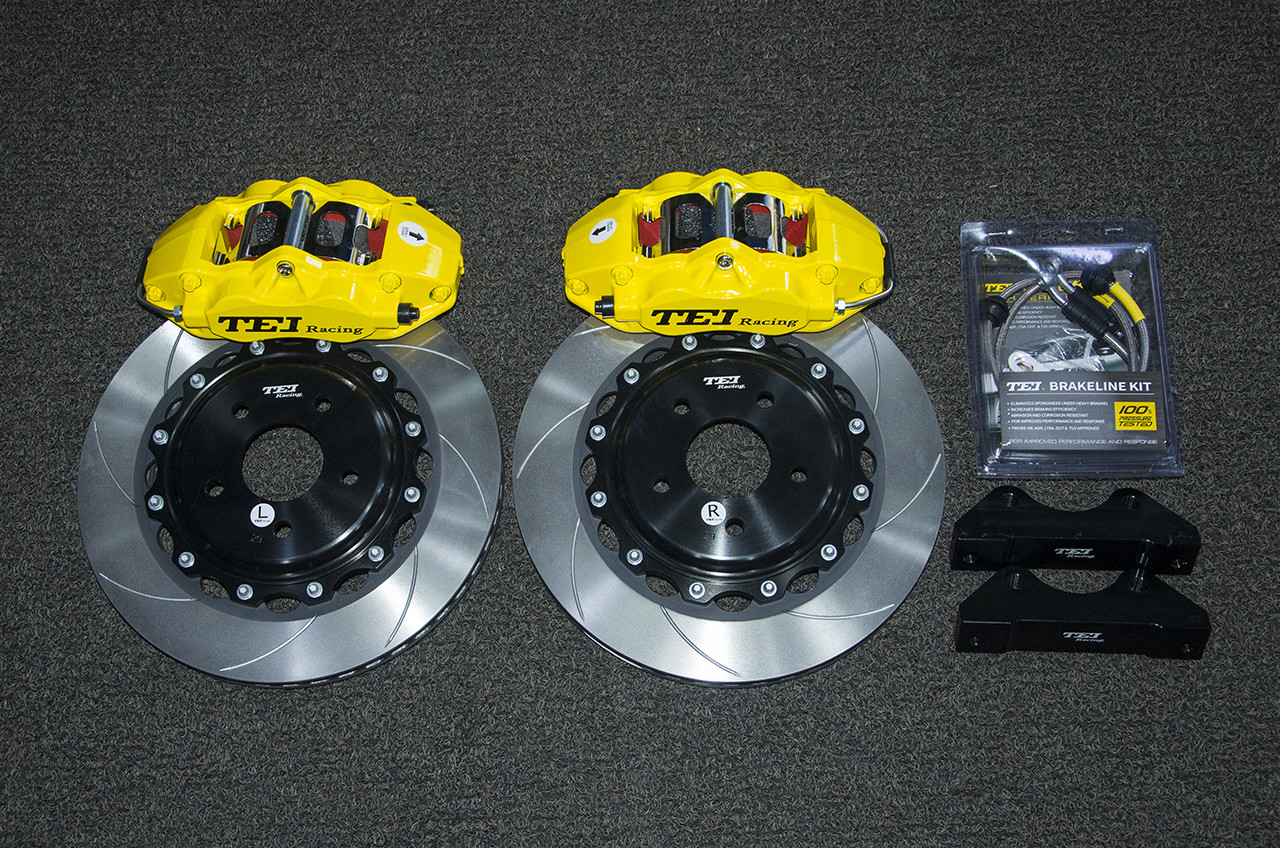 Ford Focus ST RS Big Brake Kit 4 Piston Caliper For Front 16 Inch 17
