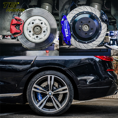 Front 6 Piston And Rear 4 Piston Caliper With E-brake Caliper BBK Auto Brake System For BMW 6 Series GT 20 Inch Rim