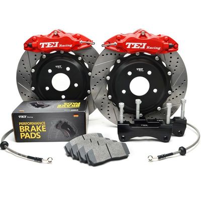 Disc 330x28mm Brake Kit 4 Piston Caliper With 2 Piece Rotor Big Brake Kit For TOYOTA  2012 -