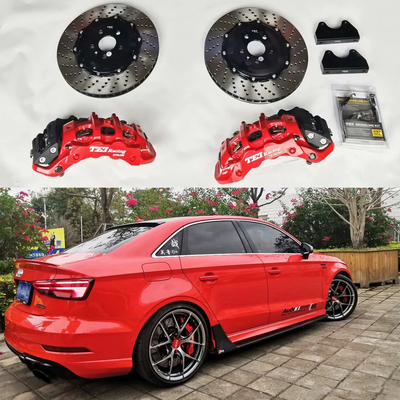 Rear BBK Audi Big Brake Kit For RS4 RS3 With 380*28 Mm Rotor 19 Inch 20 Inch Wheel Rear Brake Kit To Keep EBP Function