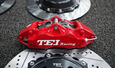 TEI Racing Big Brake Kit 4piston Caliper with 330*28mm rotor Red Blue Yellow Green Black Silver Calipers Optional