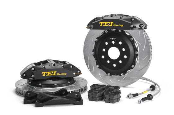 TEI Racing ビッグブレーキキット 4ピストン鍛造キャリパー P40 Super