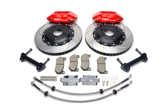 Four Piston BBK For Ford Fiesta ST ST180 Big Brake Kit With Drilled / Slotted / Drilled And Slotted Discs