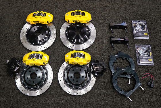 VW Volkswagen CC Big Brake Kit 6 Piston Caliper With Drilled And Slotted 355*32mm Rotor + Rear EBP