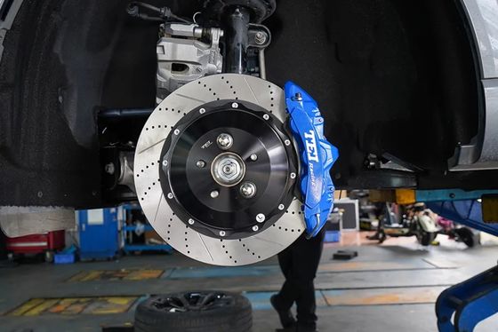 Big Brake Kit 6 Pot Forged Caliper 405x34mm Disc Rotor For FORD EXPLORER 2015-2020 22" Wheel