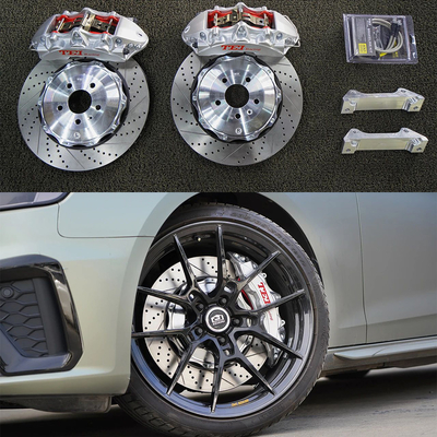 Buy Front BBK Audi Big Brake Kit For A4 B9 19 Inch 6 Piston Caliper Brake Kit With 378*32 Mm Rotor online manufacture