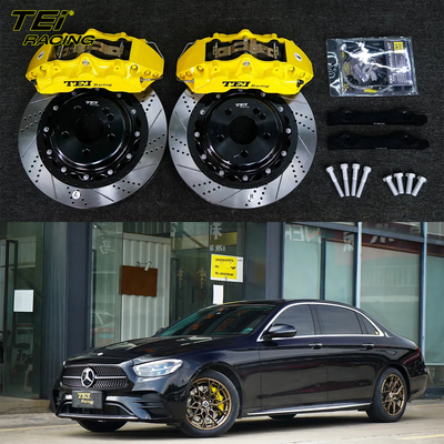 Buy Front P60NS 6 Pot Caliper And Rear P4-explore 4 Pot Caliper Big Brake KIt For Mercedes-Benz E300h 18 Inch Car Rim online manufacture