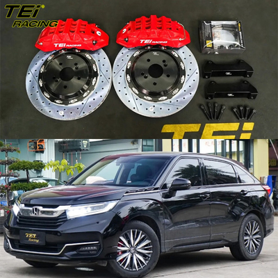 Buy Front Big Brake Kit 6 Piston Caliper With 380x28mm Rotor BBK Auto Brake System For Honda Avancier 19 Inch Car Rim online manufacture