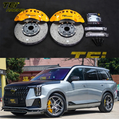 Buy Front Big Brake Kit 10 Piston Caliper With 400x36mm Rotor BBK Auto Brake System For Trumpchi GS8 21 Inch Car Rim online manufacture