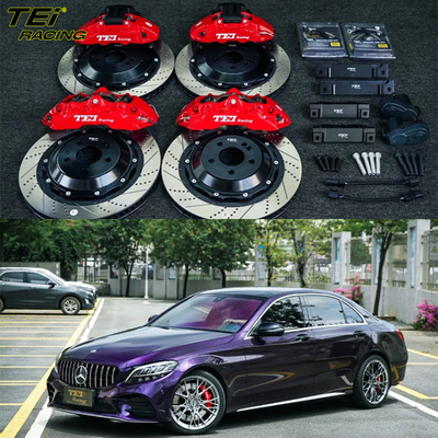 Buy Front 6 Piston And Rear 4 Piston Caliper BBK Auto Brake System For Mercedes Benz C260L 19 Inch Rim online manufacture