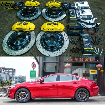 Buy Front 6 Piston And Rear 4 Piston Caliper With E-brake Caliper BBK Auto Brake System For ATENZA 19 Inch Rim online manufacture