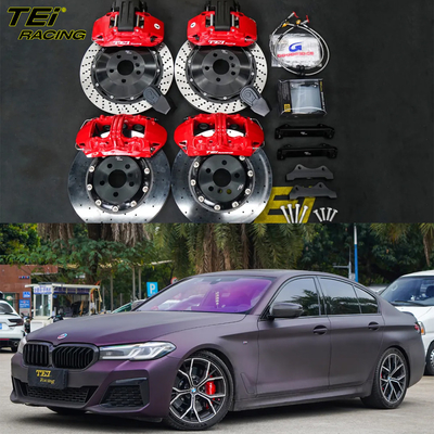 Buy Front 6 piston and rear 4 piston caliper BBK auto brake system For BMW 540i 19 inch rim online manufacture