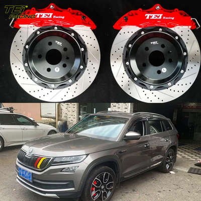 Buy Front Big Brake Kit 6 Piston Caliper with 378x32mm rotor BBK auto brake system For Kodiaq 19 Inch car rim online manufacture
