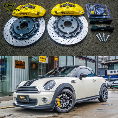 Buy Front Big Brake Kit 4 Piston Caliper with 330x28mm rotor BBK auto brake system For MINI Cooper 17 Inch car rim online manufacture