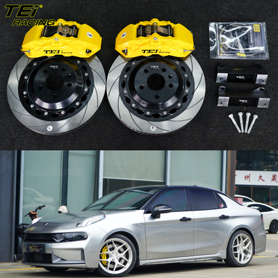 Buy Front Big Brake Kit 4 Piston Caliper with 355x28mm rotor BBK auto brake system For Lynk & Co 03 19 Inch car rim online manufacture