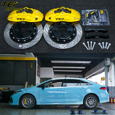 Buy Front Big Brake Kit 4 Piston Caliper With 300x27mm Rotor BBK Auto Brake System For Toyota ALLION  16 Inch Car Rim online manufacture
