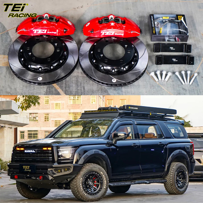 Buy Front Big Brake Kit 4 Piston Caliper With 330x28mm Rotor BBK Auto Brake System For HAVAL H5 17 Inch Car Rim online manufacture