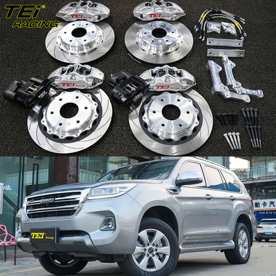 Buy Front 6 Piston And Rear 4 Piston Caliper With E-brake Caliper BBK Auto Brake System For HAVAL H9 18 Inch Rim online manufacture