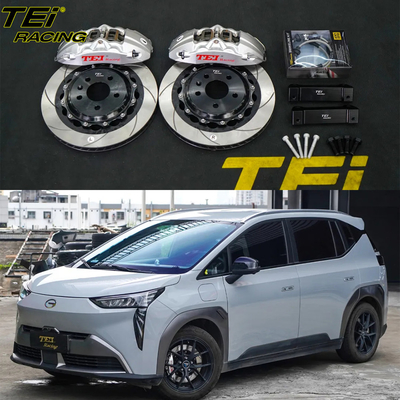 Buy Front Big Brake Kit 6 Piston Caliper with330x28mm rotor BBK auto brake system For AION Y 17 Inch car rim online manufacture