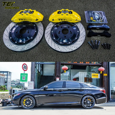 Buy Front Big Brake Kit 6 Piston Caliper with 378x32mm rotor BBK auto brake system For HONDA INSPIRE 19 Inch car rim online manufacture