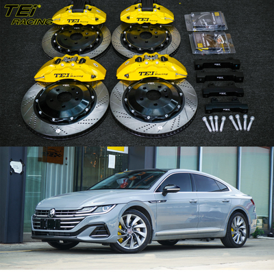 Buy Front 6 Piston And Rear 4 Piston Caliper BBK Auto Brake System For Volkswagen CC 19 Inch Rim online manufacture