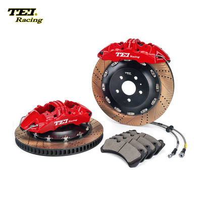 Buy TEiRacing Street Version S60-Plus 6 Pot Monoblock Caliper Big Brake Kit For 19/20/21/22 Inch Car Rim online manufacture