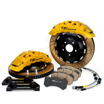 quality  TEI Racing Ultra-high Strength SR8 8 Pot Monoblock Caliper Big Brake Kit For 20/21/22 Inch Car Rim factory