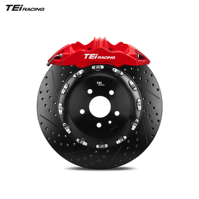 Quality  TEI S60 PLUS Big Brake Kit 6 Pot Forged Caliper 405x34mm Disc Rotor For FORD EXPLORER 2015-2020 22" Wheel factory