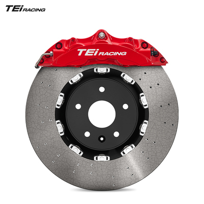 Qualidade  TEI P60NS Brake Caliper 6 Piston Carbon Ceramic Brake Rotor Modified Brake Kit for BMW E36 E46 F30 G20 E60 E82 E87 Fábrica