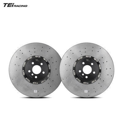 Quality  TEi TCCB Brake Rotor 380mm 390mm 400mm 410mm 420mm 440mm Carbon Ceramic Brake for Porsche Cayenne 911 996 997 factory
