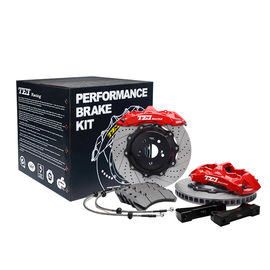 Buy Six Piston TEI Racing Big Brake Kit  Made For Jaguar F-Pace 20inch 405*34 Drilled And Slotted Rotor online manufacture