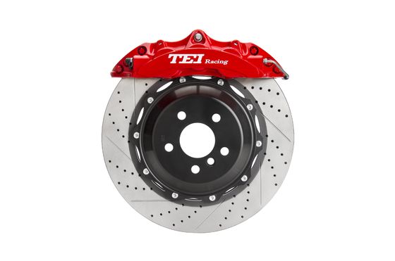Buy Front Brake Kit 6 Piston Caliper With 4 Piece Rotor 378x32mm Big Brake Kit For Mercedes-Benz W114 SEDAN COUPE online manufacture