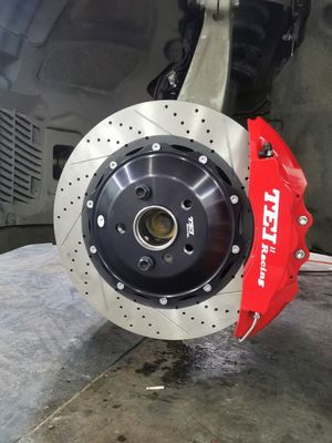 Buy BMW 5 Series G11/G12 X3  G08 X4 G02 X5 TEI Racing 6 Piston Big Brake Kit For Performance Cars online manufacture