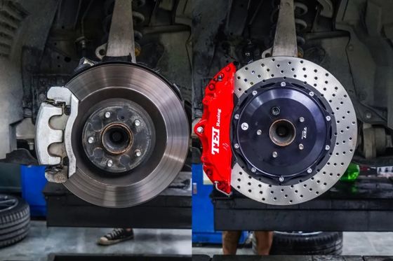 Buy Big Brake Kit Forged Caliper With Drilled Vented Disc 378x32MM For Infiniti FX35 FX37 FX45 FX50 Q50 Q50L Q50S 2013-2021 online manufacture