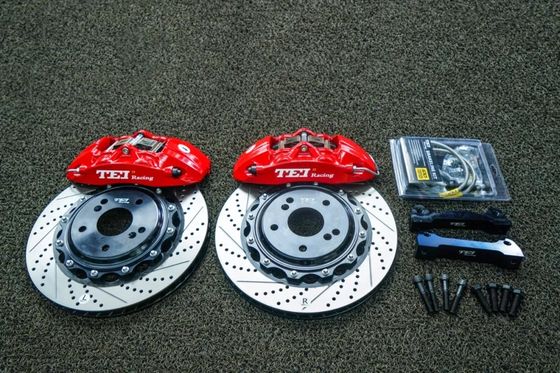 Buy 6 Piston Front Big Brake Kit Racing Brake Caliper 330x28mm Rotor For ACCORD CIVIC 2015-2021 17/18