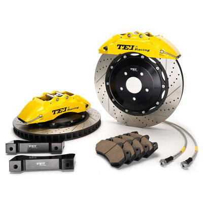 Buy Big Brake Kit 4 Piston E-brake Caliper 355x28mm Disc 6 Piston Caliper For Camry 2017-2019 18