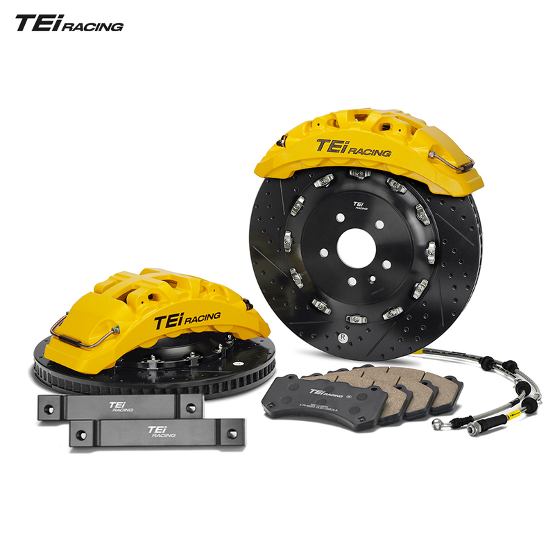 Tei Racing TEI Brake Caliper SR8 2-piece Forged Modified 8 Piston E300 Big Brake ...