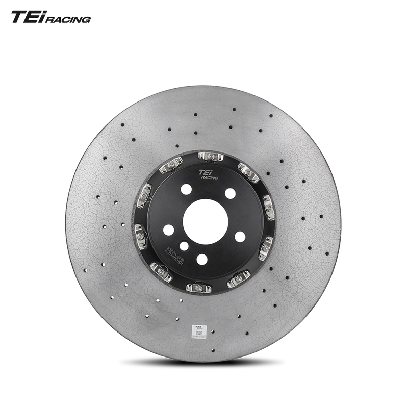 New Auto Carbon Ceramic Brake Disc 390mm/394mm Front Rear Compatible ...
