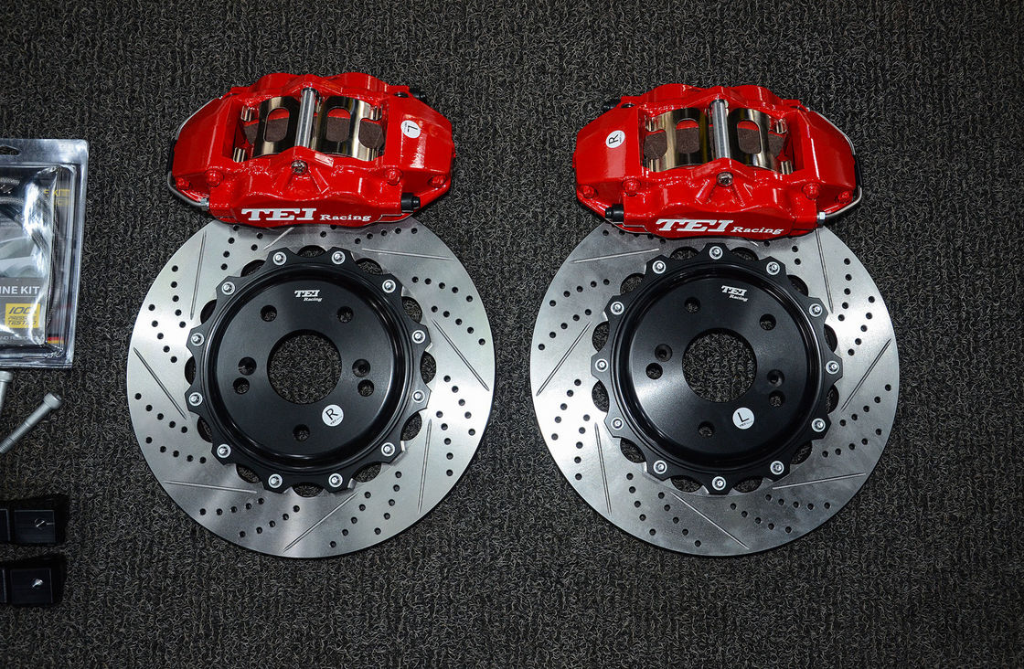 Four Piston TEI Racing Big Brake Kit  For Honda Civic wtih 355*32mm rotor