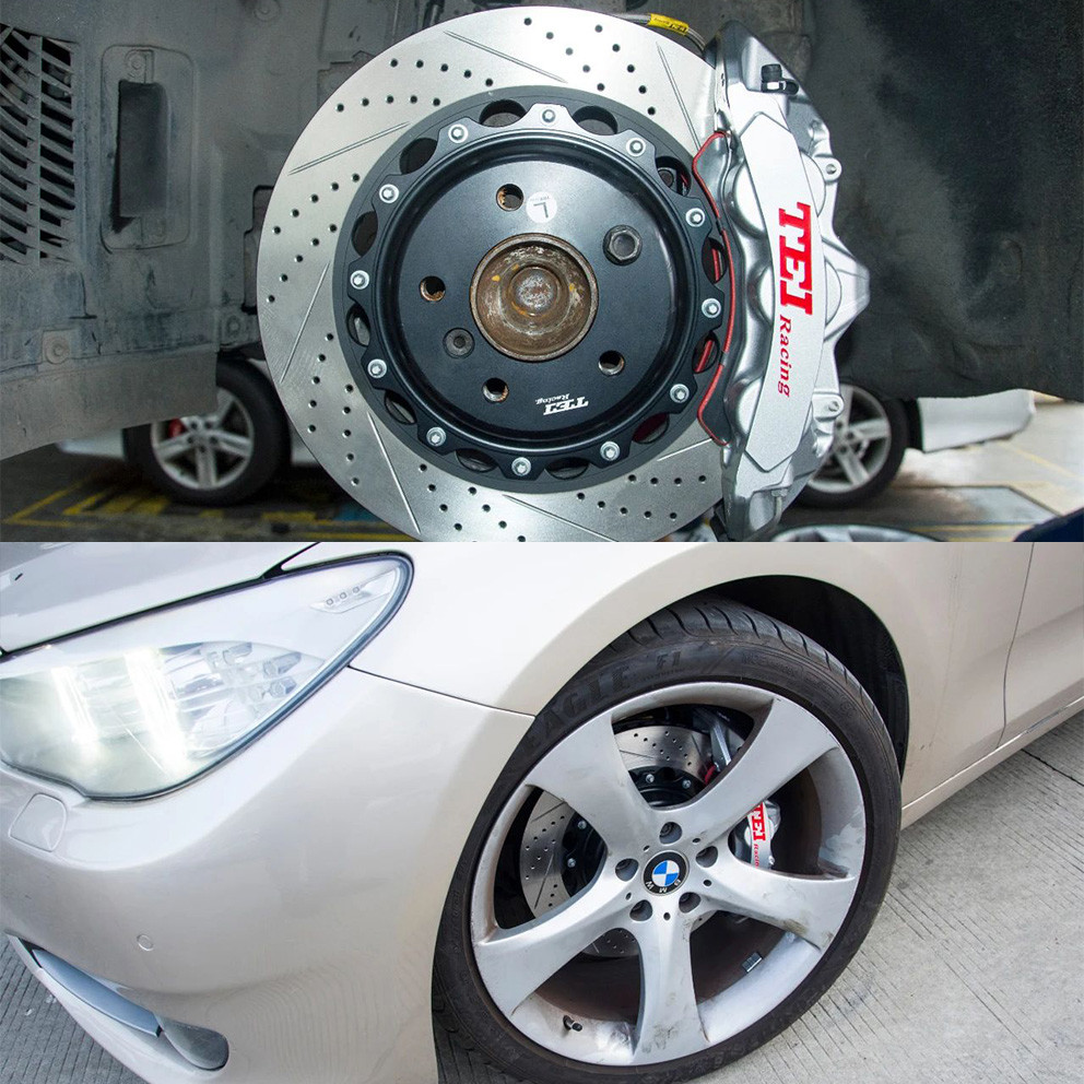 7075 Aluminum BMW Big Brake Kit For 5 Series GT 18 Inch Car Rim Front 6