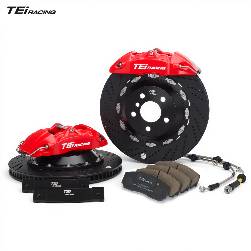 TEI P40NS High Quality 4 Pot Brake Calipers Kit With 300/330mm Disc For ...