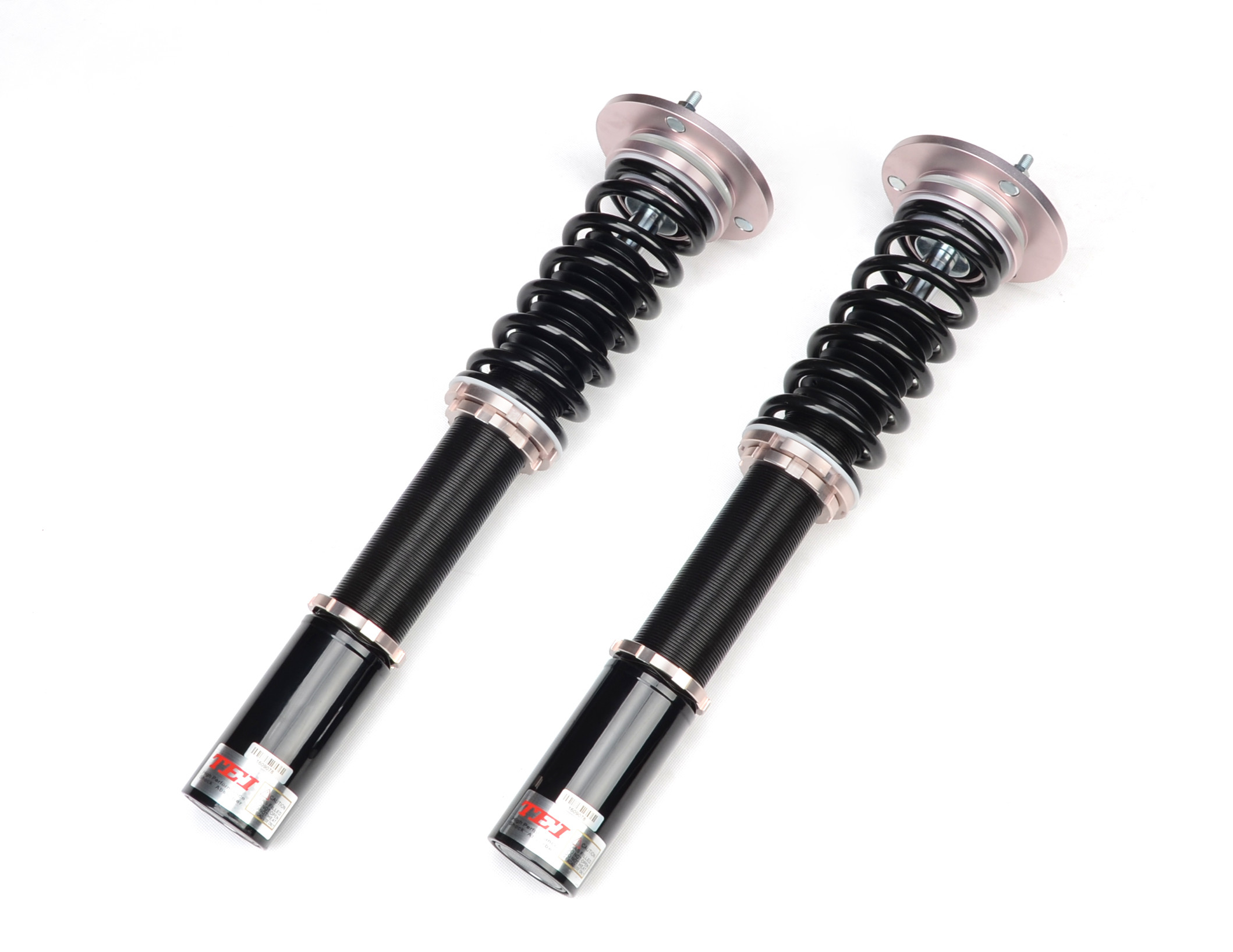 BMW E60 M5 Coilovers And Lowering Springs With Moderate Bouncing