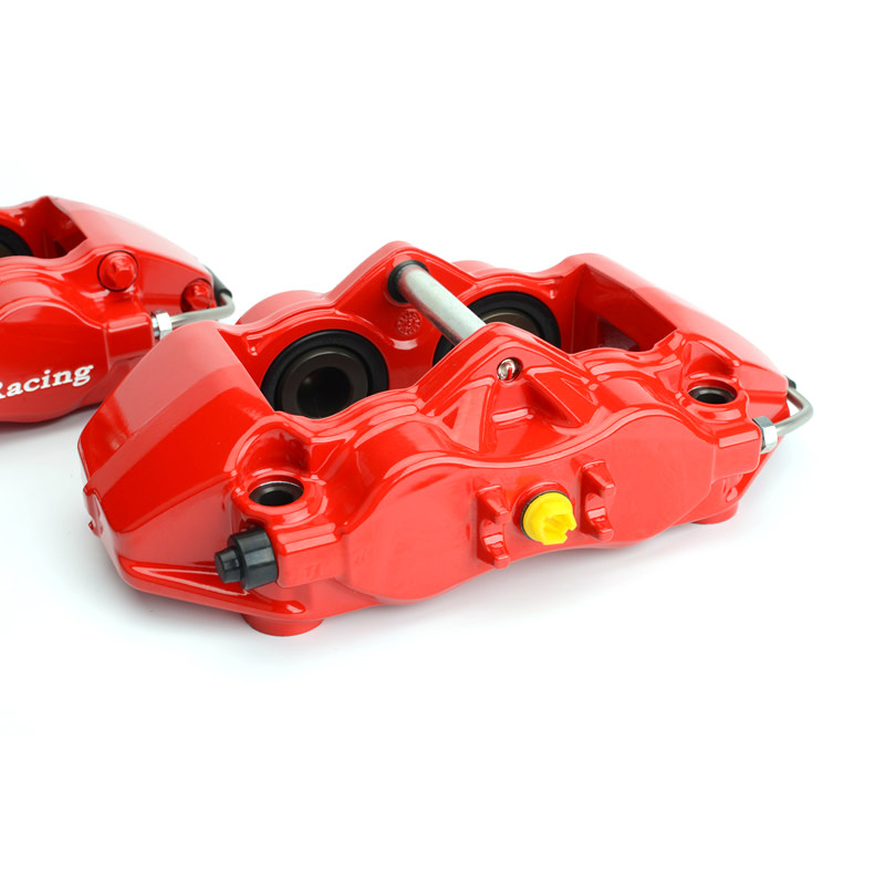 Abrasion Resistant 4 Piston Caliper Big Brake Kit For