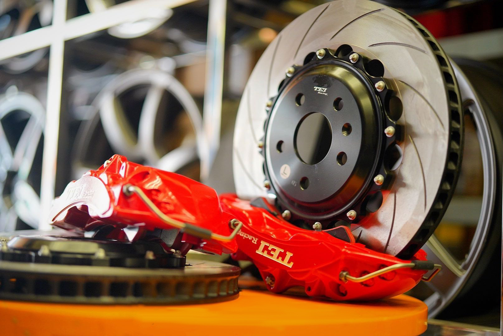 0913 Volkswagen Golf GTI MK6 Big Brake Kit S60 6 Piston Caliper