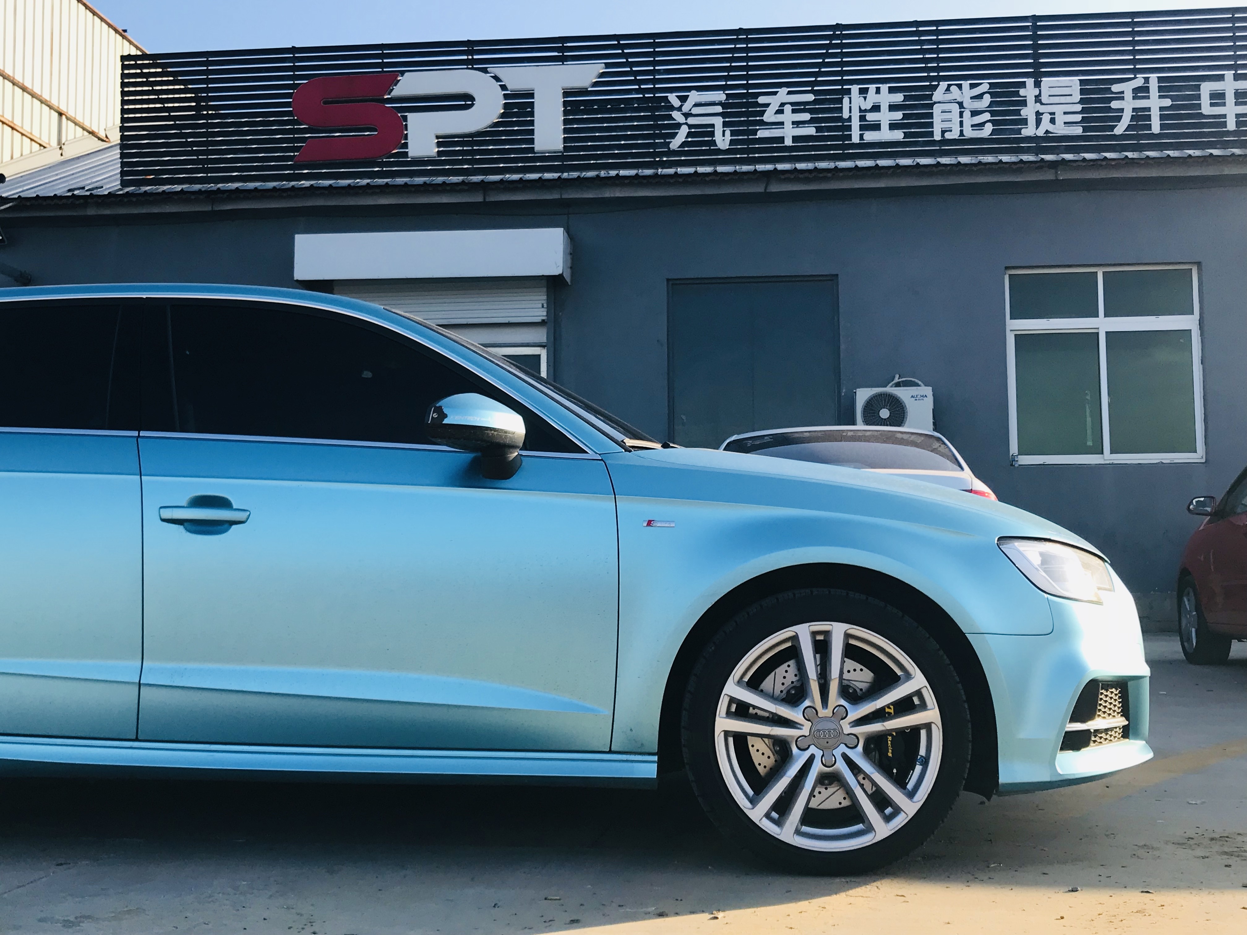 Audi A3 Upgrade BBK Big Brake Kit 4 Piston Caliper For Front 17 Inch Wheel