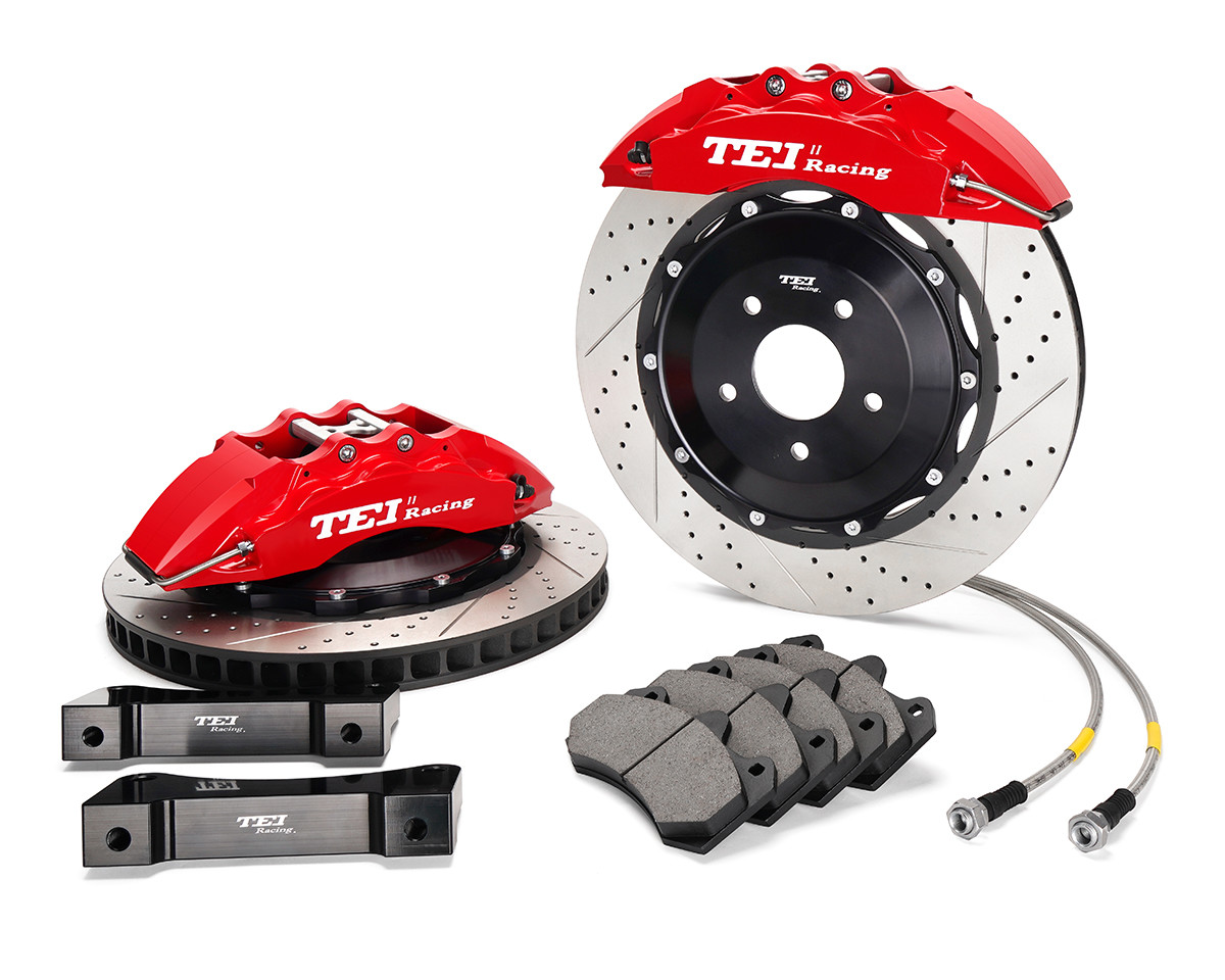 Tei Racing TEI Racing P60ES 6 Piston Big Brake Kit For Performance Cars BMW 3 ...