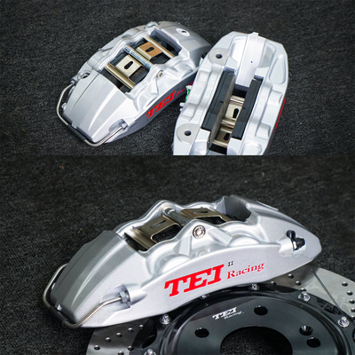 4 Piston Racing Caliper Hyudnai big Brake Kit 355*32 MM High Carbon Disc Racing And Brake Pads For ELANTRA 18 Inch Rim